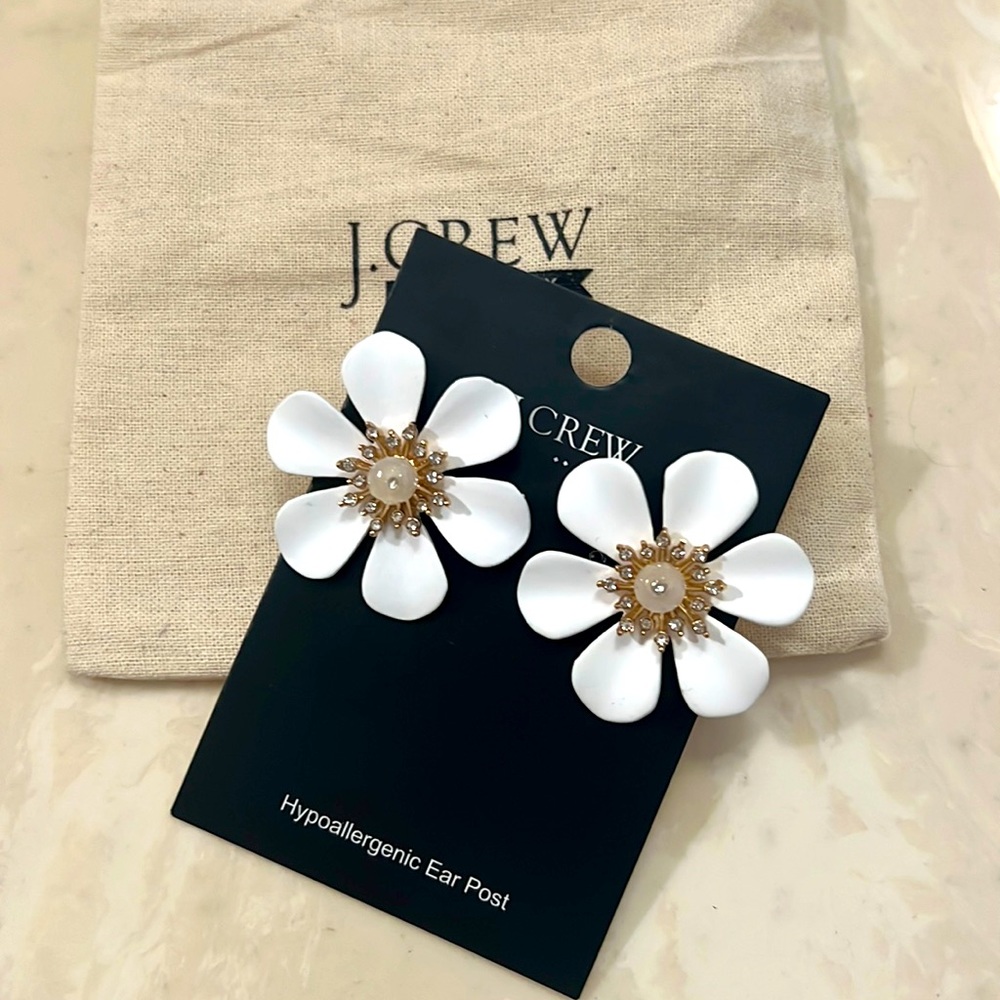 JCrew post back earrings